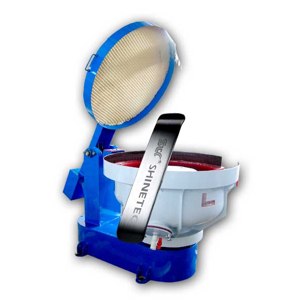 Acoustic lid of vibratory finisher