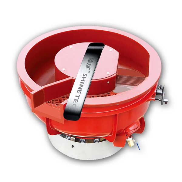 U-shaped vibratory tumbler with separator