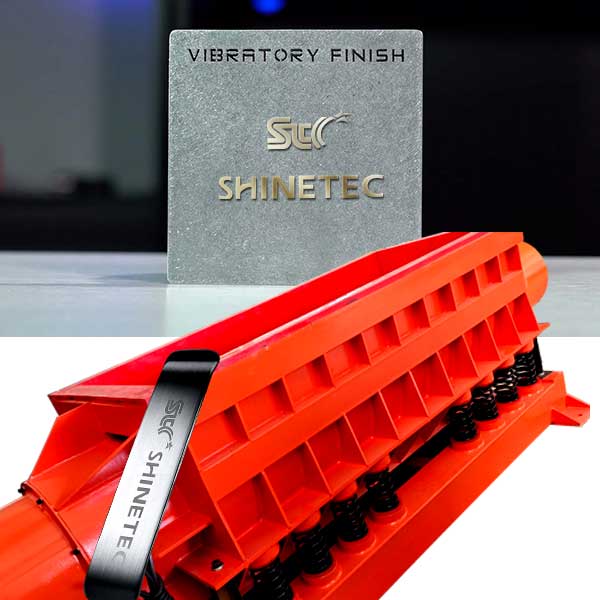 Vibrating tub finishing machine