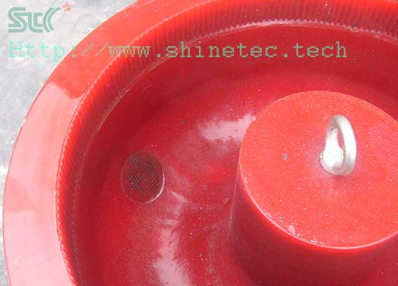 vibration finishing machine drain outlet filter