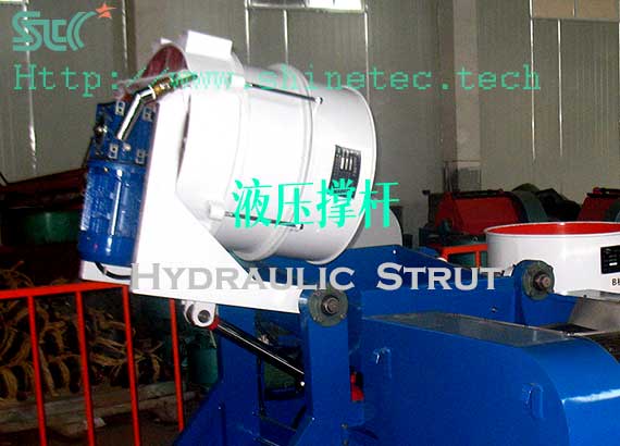 hydraulic support rod of centrifugal disc finishing machine