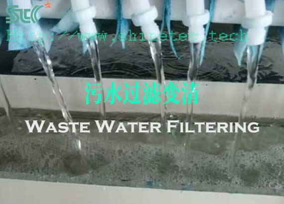 automatic sewage treatment machine wastewater filtration