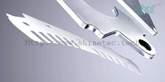 Stainless steel sheet metal processing parts deburring, derusting, polishing effect