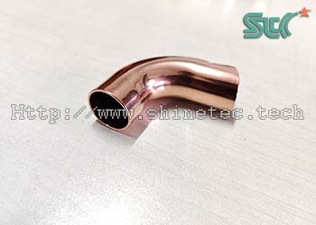 紫铜(纯铜、黄铜、铜合金)弯头管件机械化自动研磨镜面抛光