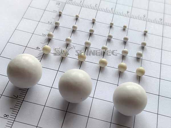 镜面抛光用氧化锆陶瓷球，研磨微珠抛磨块